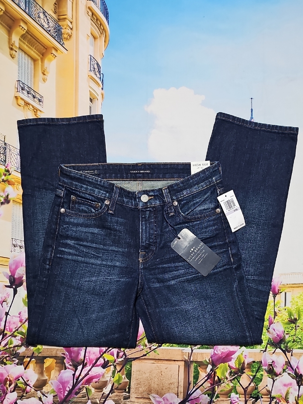 Lucky Brand High Rise Bootcut Jeans Bridgette Size 0/25 New